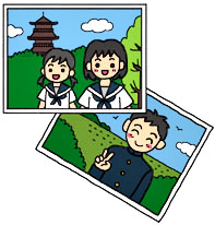 修学旅行の絵